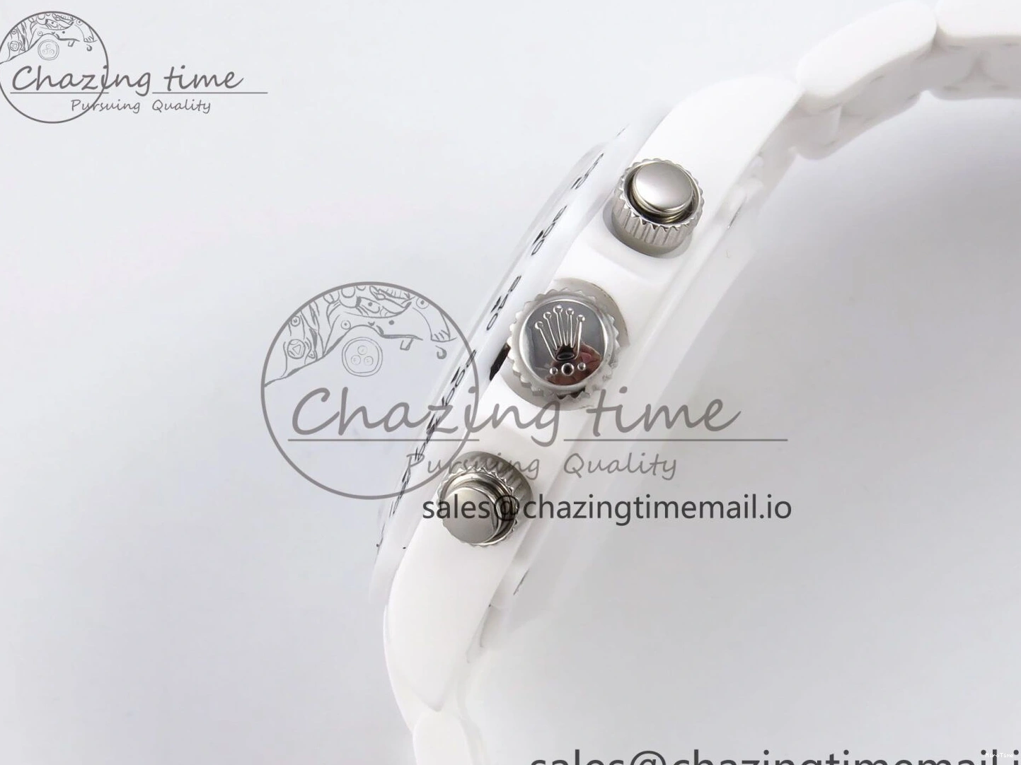 MiroTime 0202 Daytona AET White Ceramic Case and Bracelet Black Dial N6F Best Edition SA Seasonal 1195